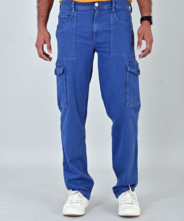 Blue Loose Fit Denim