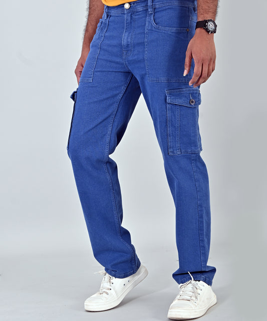 Blue Loose Fit Denim
