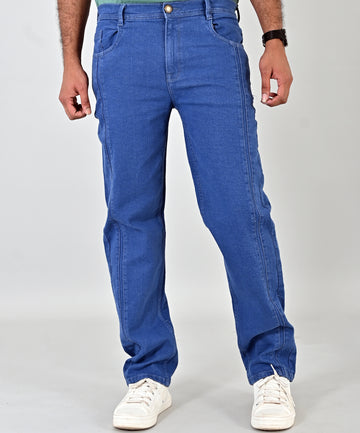 Lt Blue Baggy Fit Denim