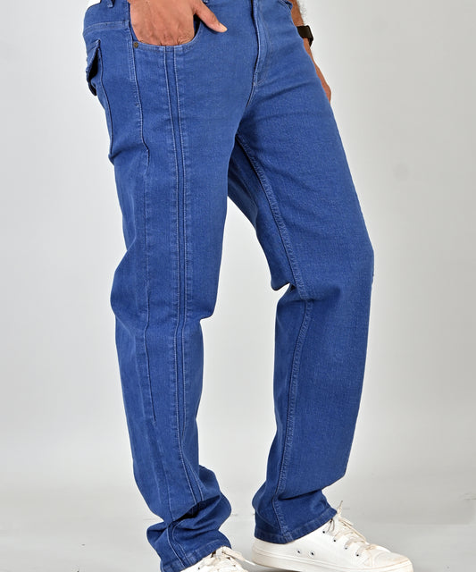 Lt Blue Baggy Fit Denim