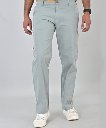 Sea Green Loose Fit Trouser