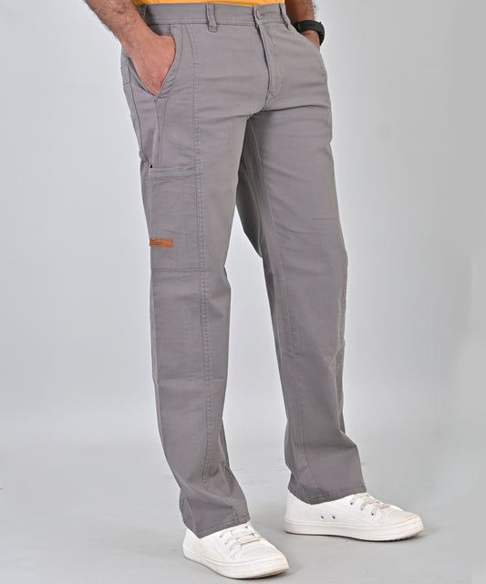 Grey Loose Fit Trouser