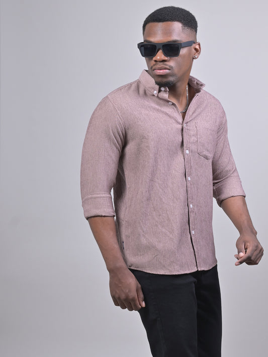 CORDUROY FULL SLEEVE SHIRT