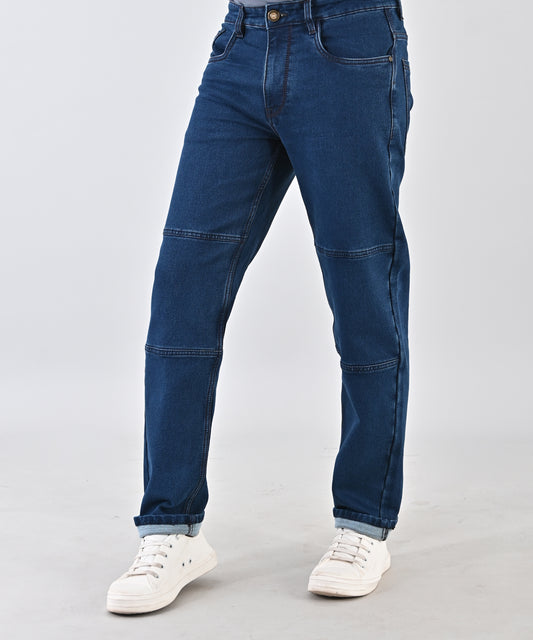 Loose Fit Mid Blue Jean
