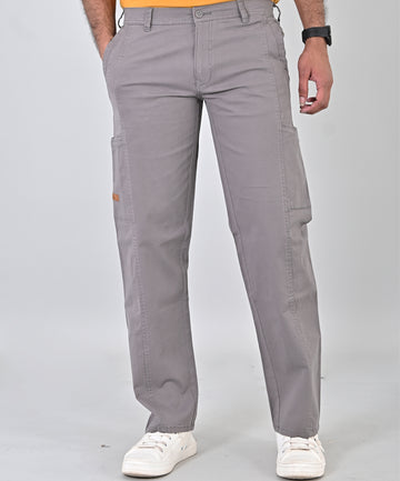 Grey Loose Fit Trouser