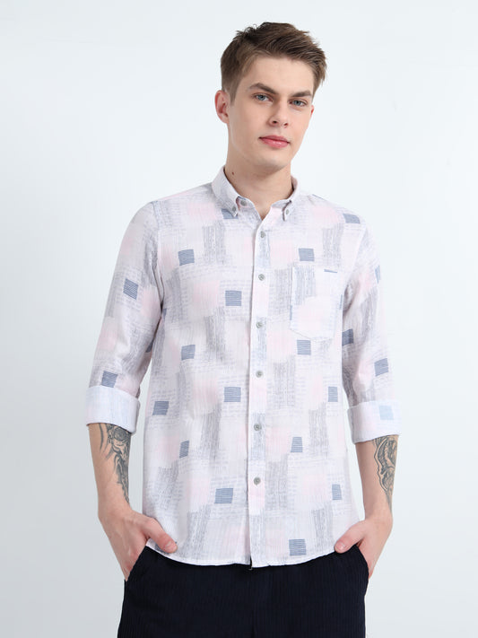 MULTI COLOUR PRINT SHIRT