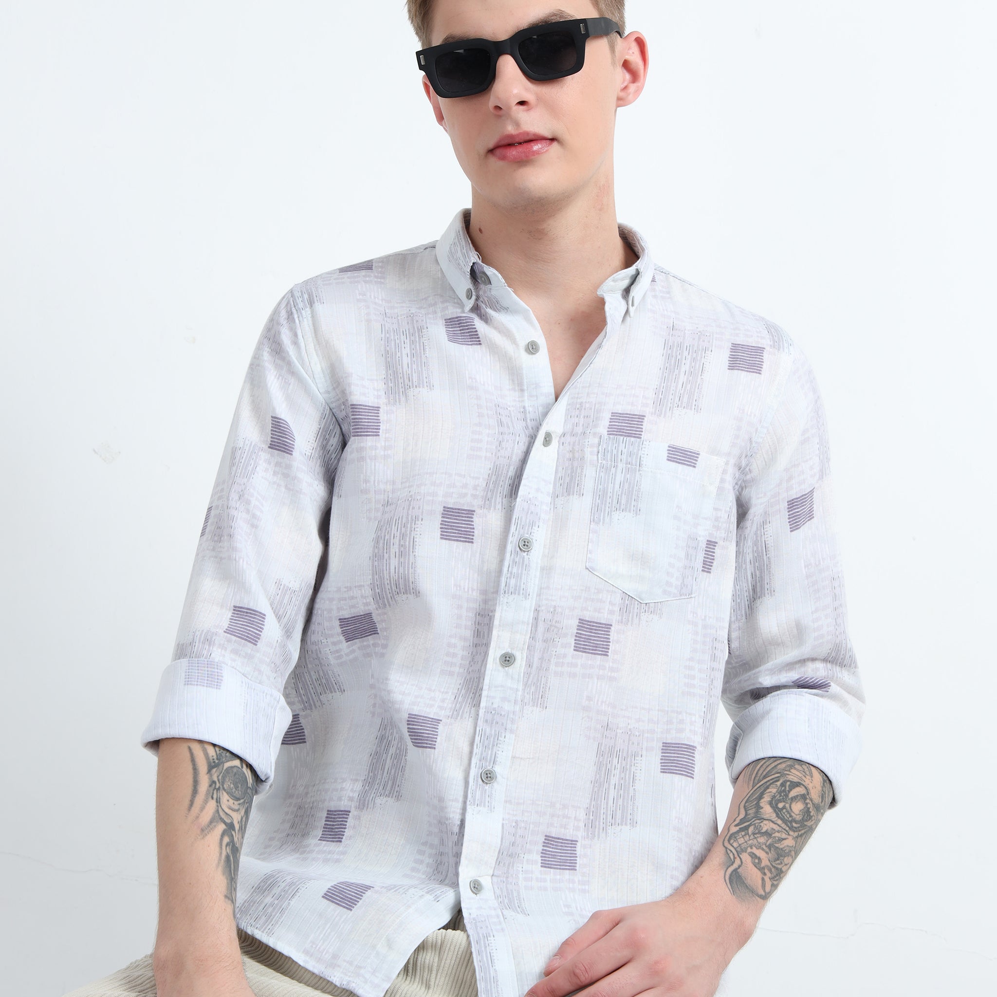 MULTI COLOUR PRINT SHIRT