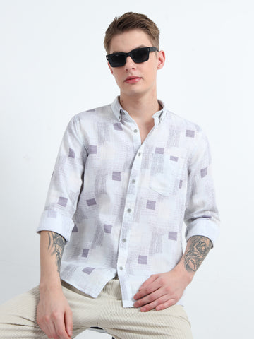 MULTI COLOUR PRINT SHIRT