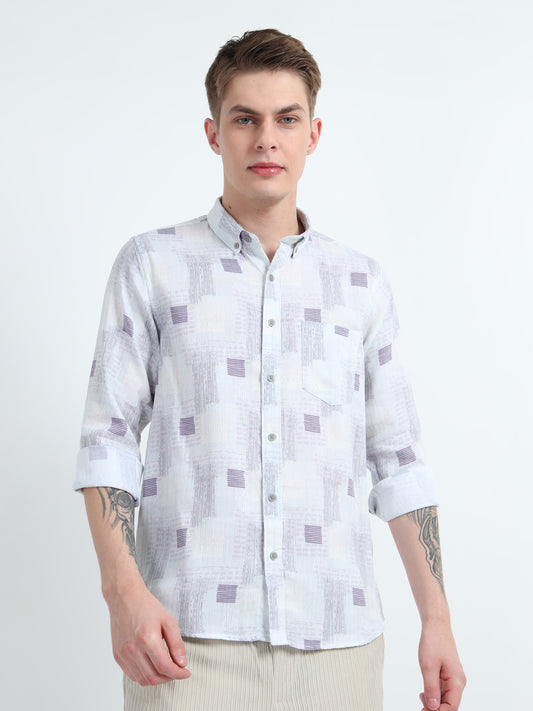 MULTI COLOUR PRINT SHIRT