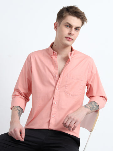 OXFORD PLAIN LYCRA SHIRT