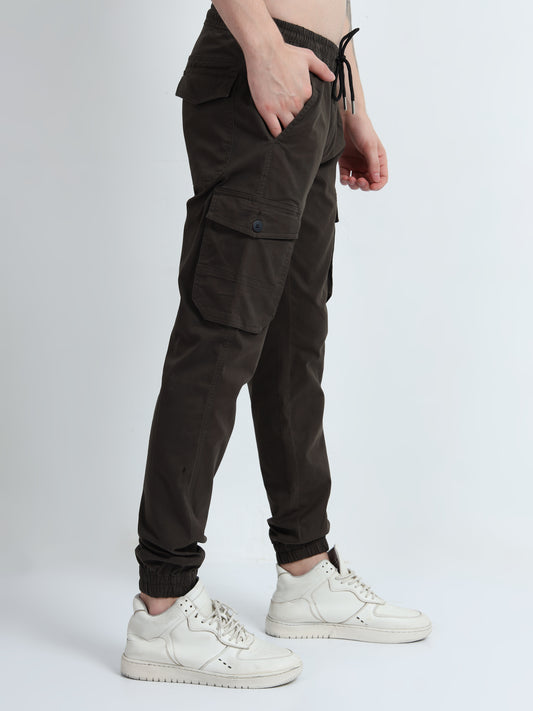 GREEN COTTON JOGGER