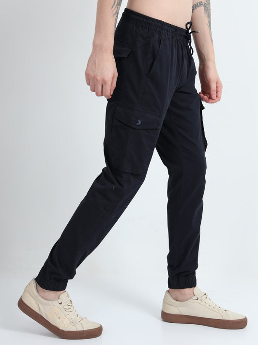 BLUE COLOUR COTTON JOGGER