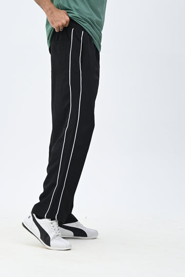 Imp black Loose fit Track Pant
