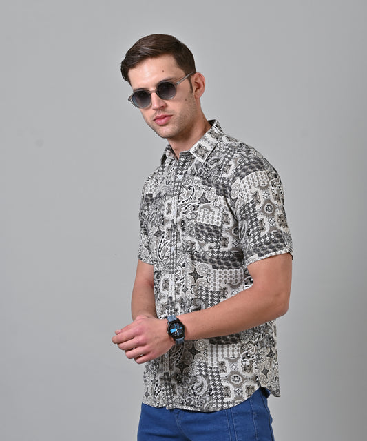 Rayon Half Sleeve Shirt