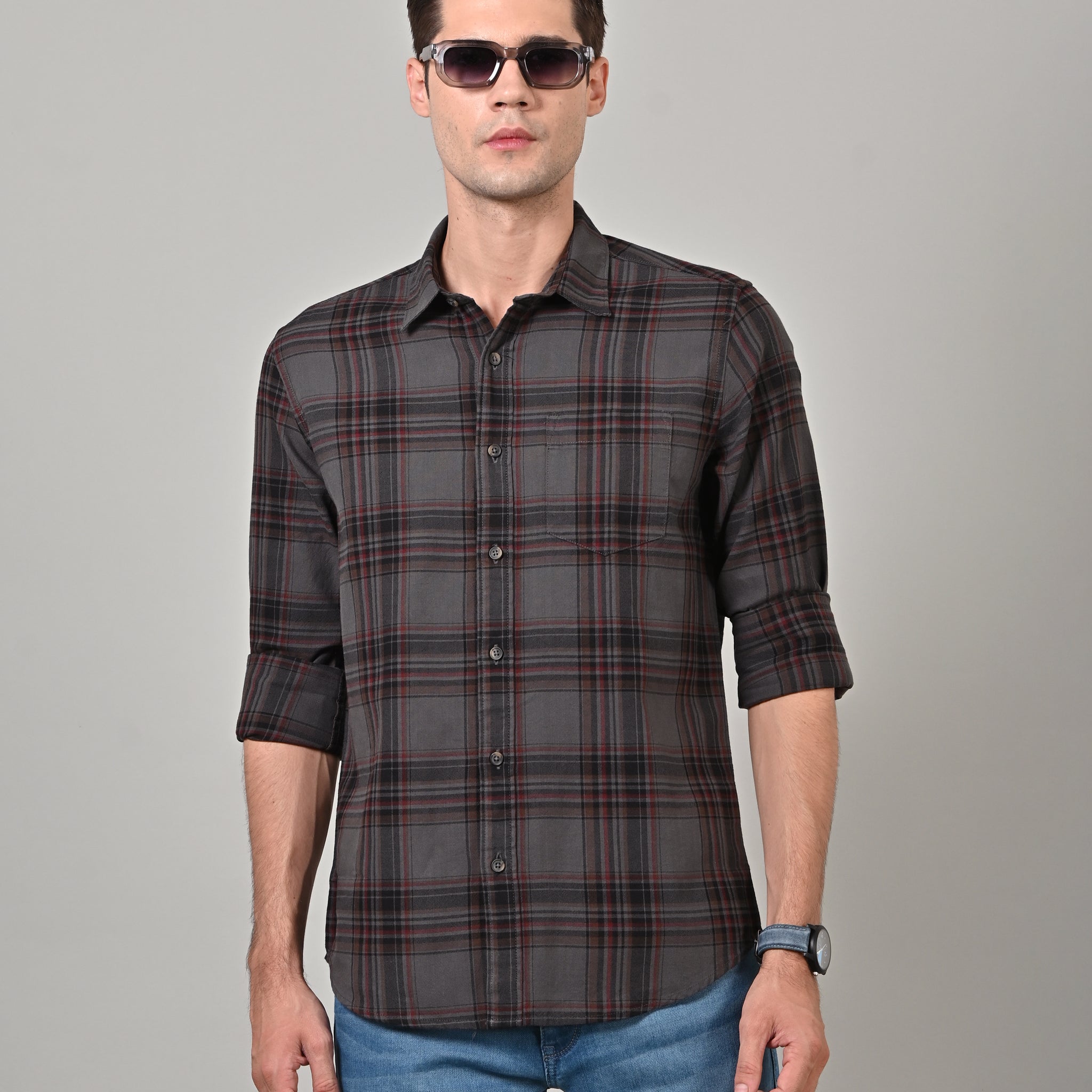 Oxford Checkered Shirt