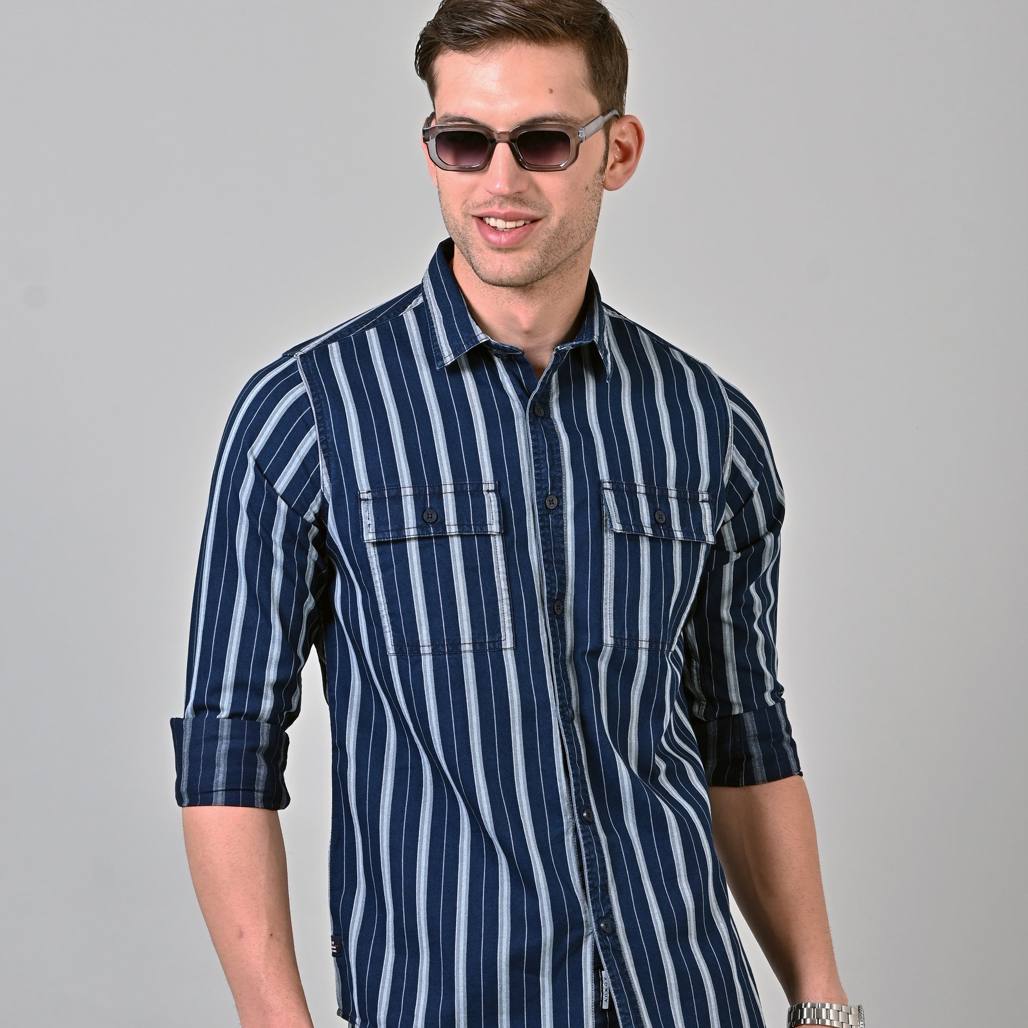 Indigo Stripes Shirt