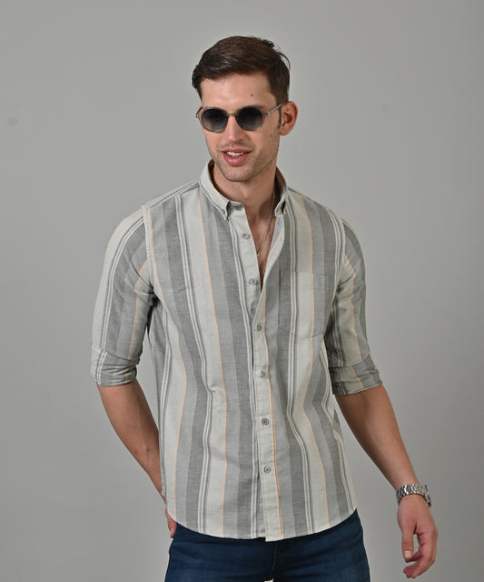 Moc Lino Striped Shirt