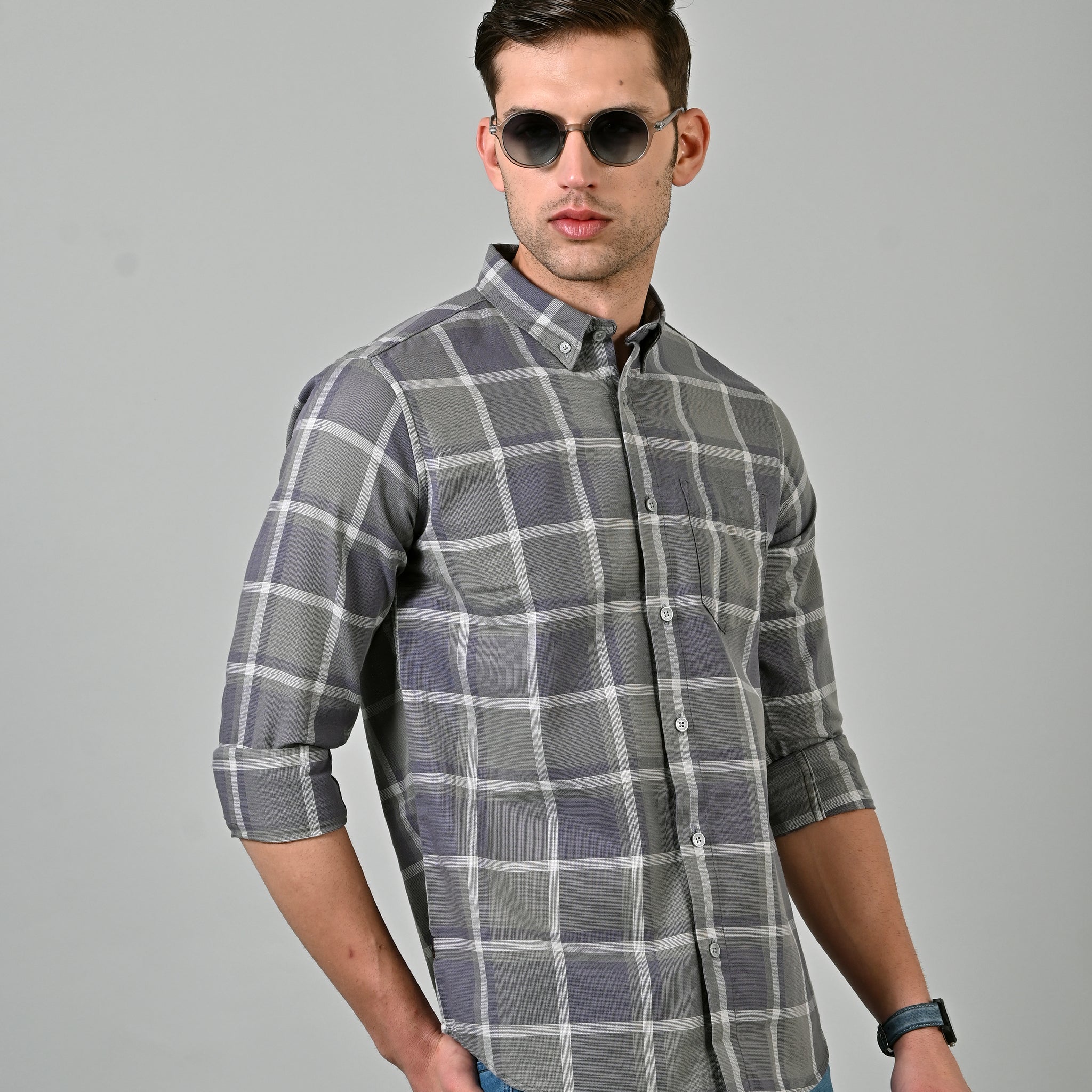 Moc Lino Checkered Shirt