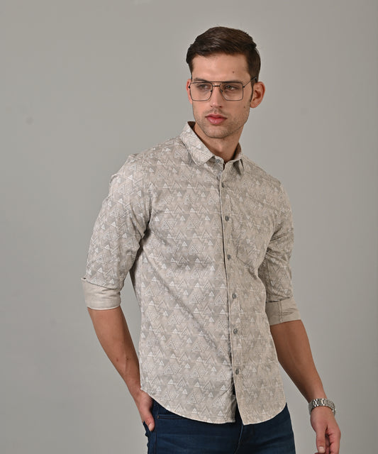 Twill Printed Shirt
