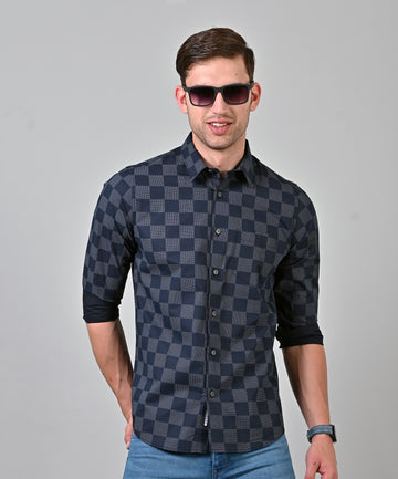 Poplin Checkered Shirt