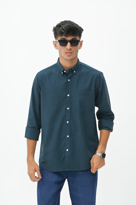 FINE OXFORD SHIRT AIRFORFCE BLUE