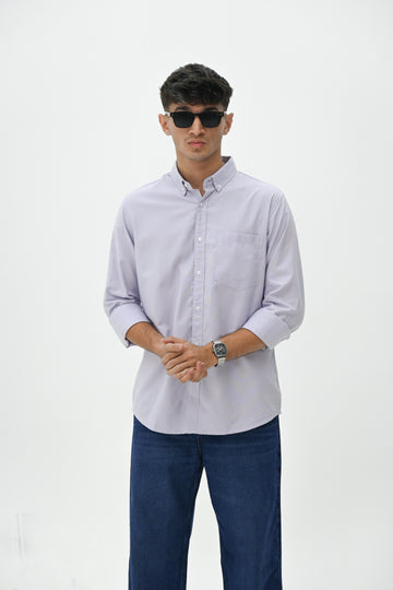 Fine Oxford Plain Lavender