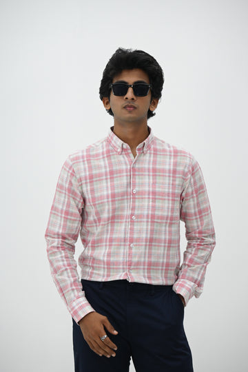 COTTON LINEN SHIRT