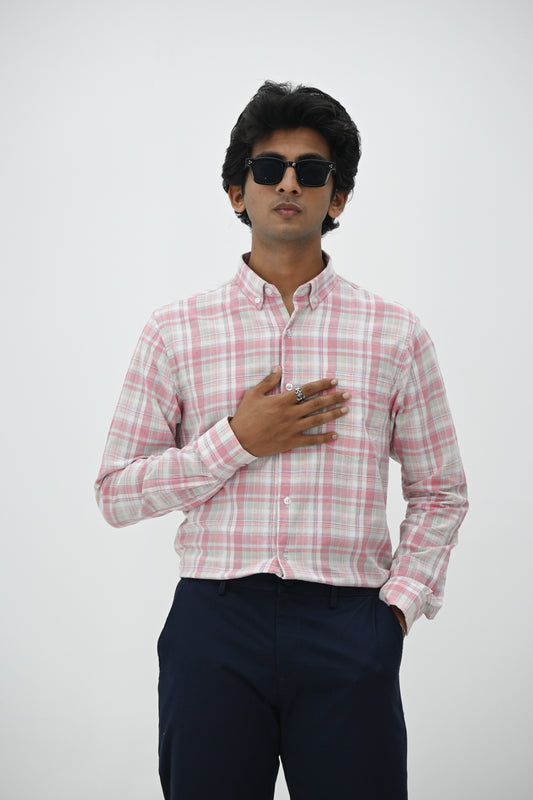 COTTON LINEN SHIRT