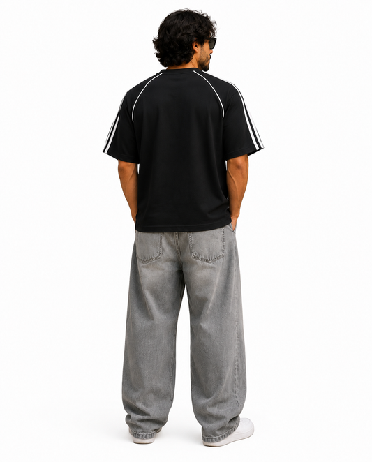 DROP SHOULDER RAGLAN T-SHIRT