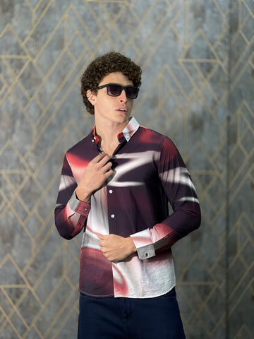 IMPORTED PRINT SHIRT
