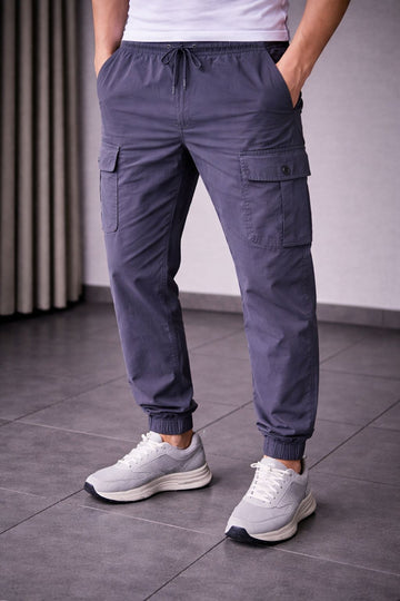 AIR FORCE GREY COTTON JOGGER