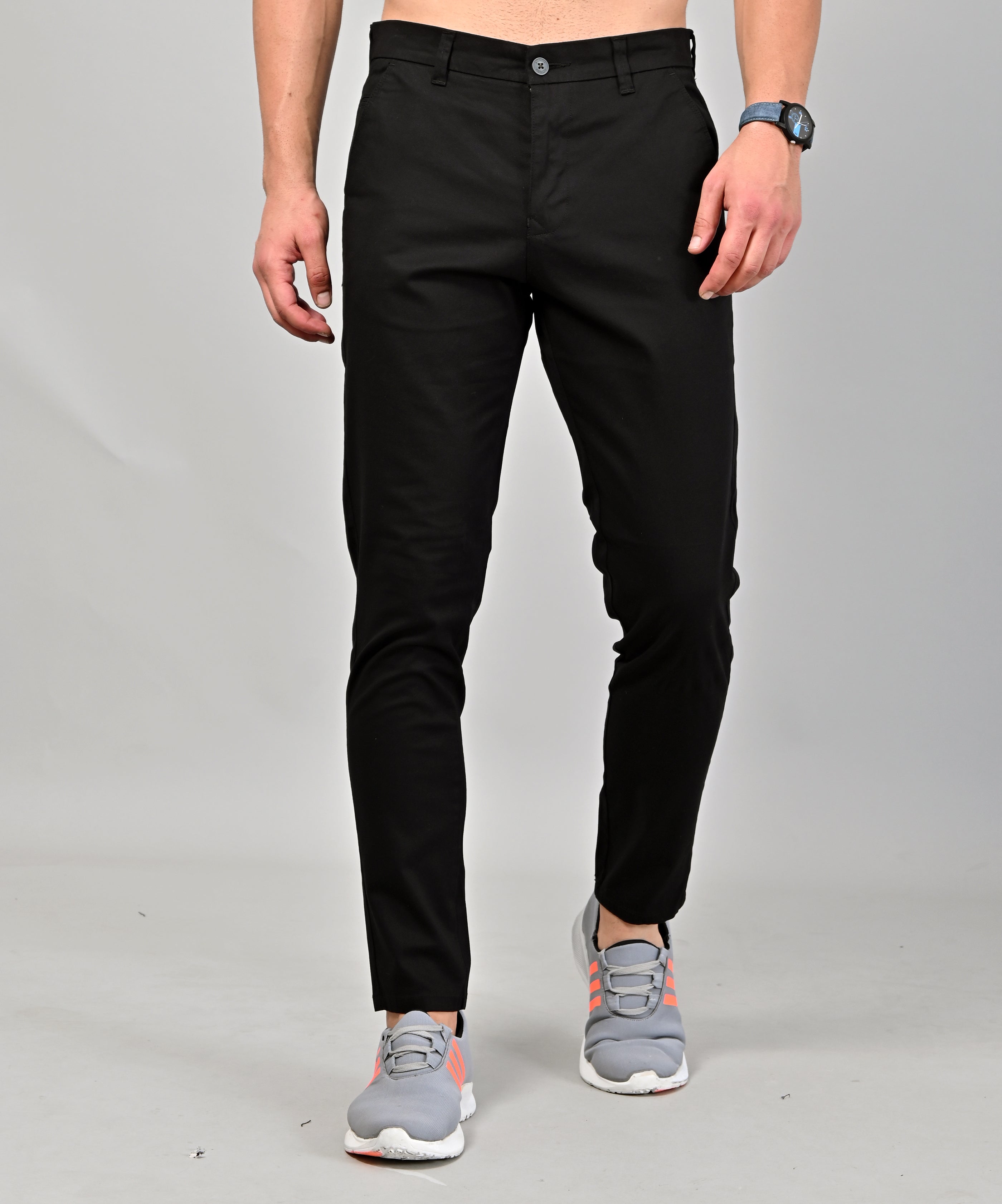 COTTON TWILL DOUBLE WELT POCKET STRAIGHT LEG TROUSER | Thom Browne