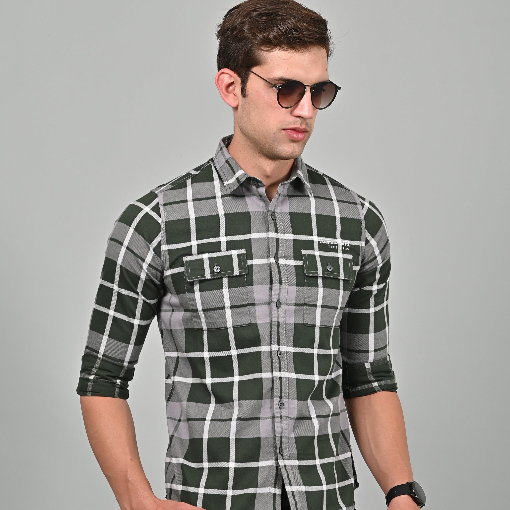 Men's Checks Shirt