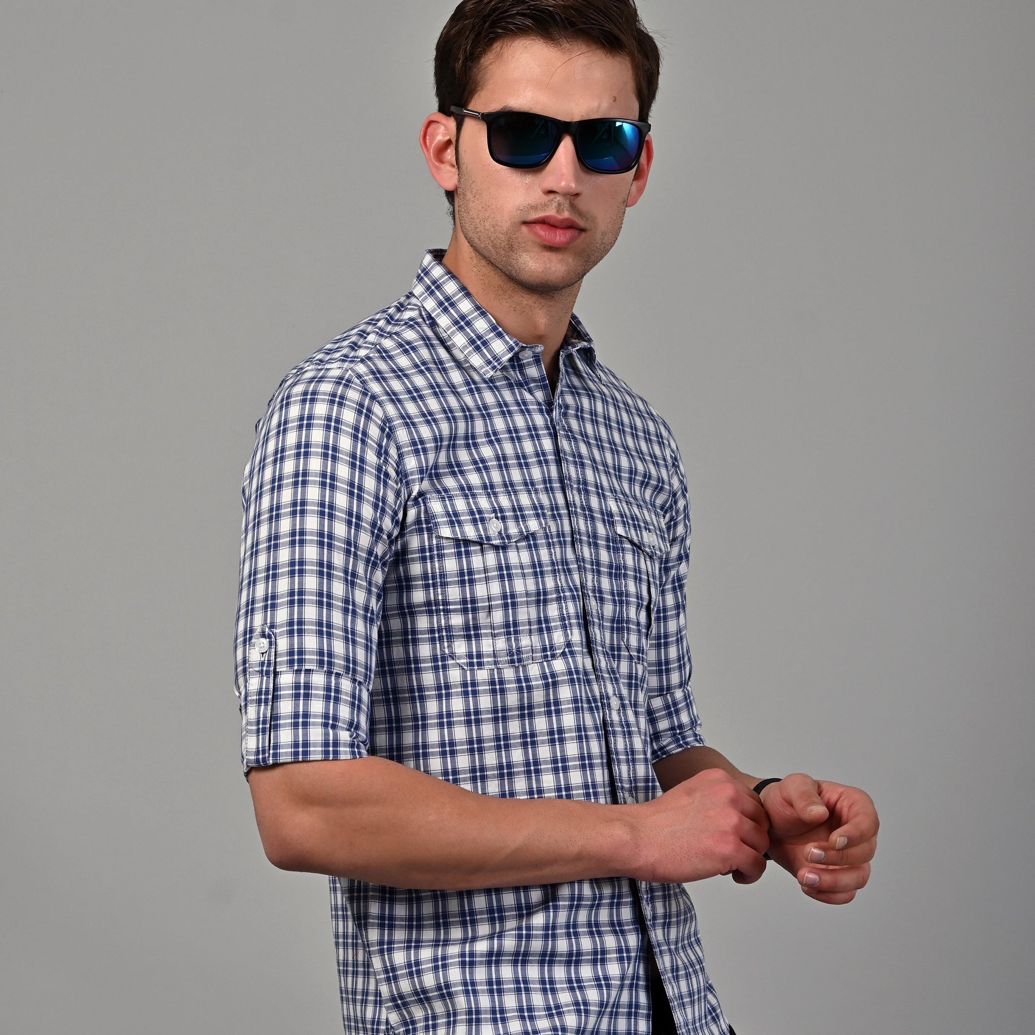 Men's Checks Shirt